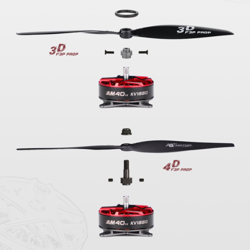 T-Hobby AM40 V2 3D/4D 2-3S Pow - đánh giá và giá Rc Hobby Motor