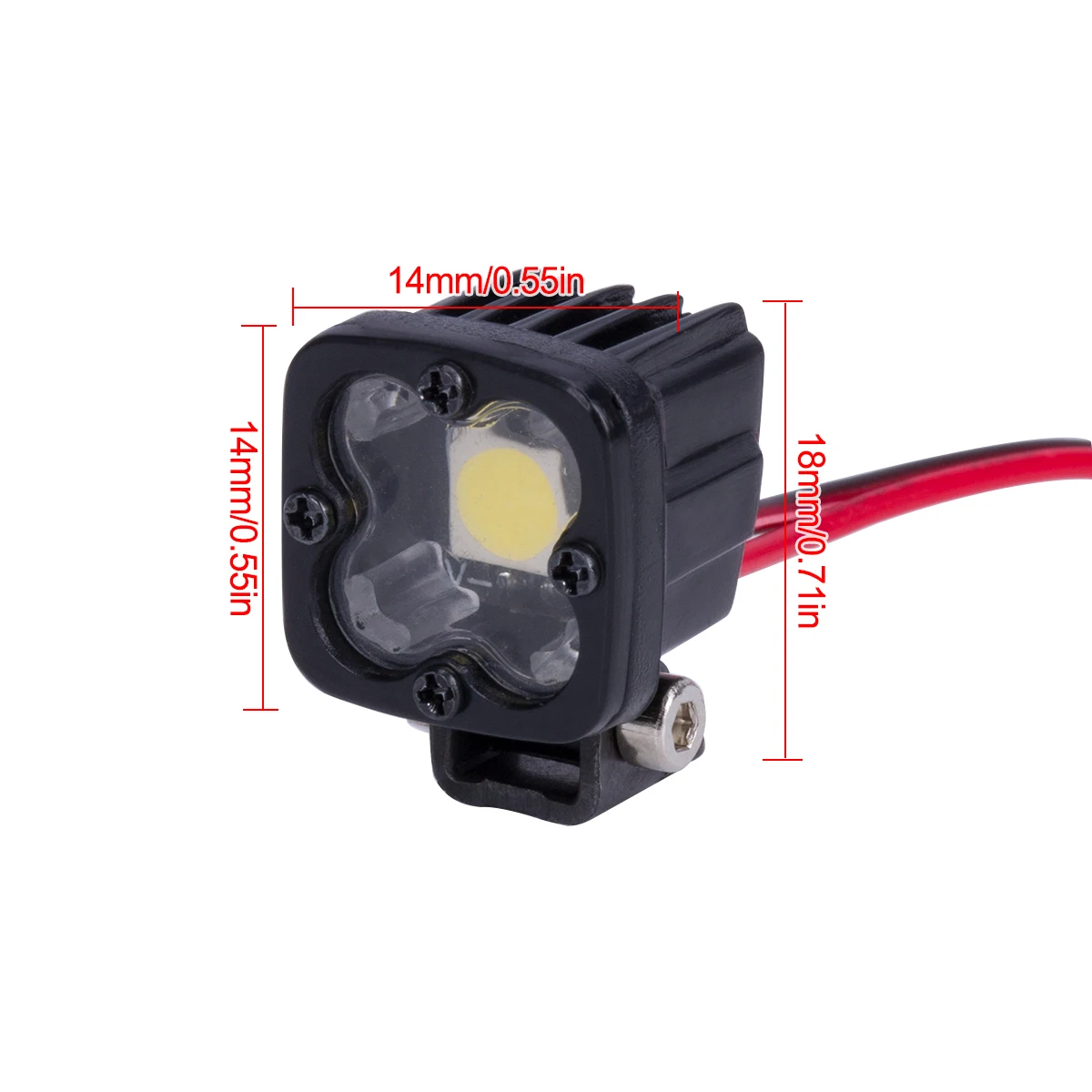 RC Car Square Bright LED Top L - đánh giá và giá Rc Hobby Toucan